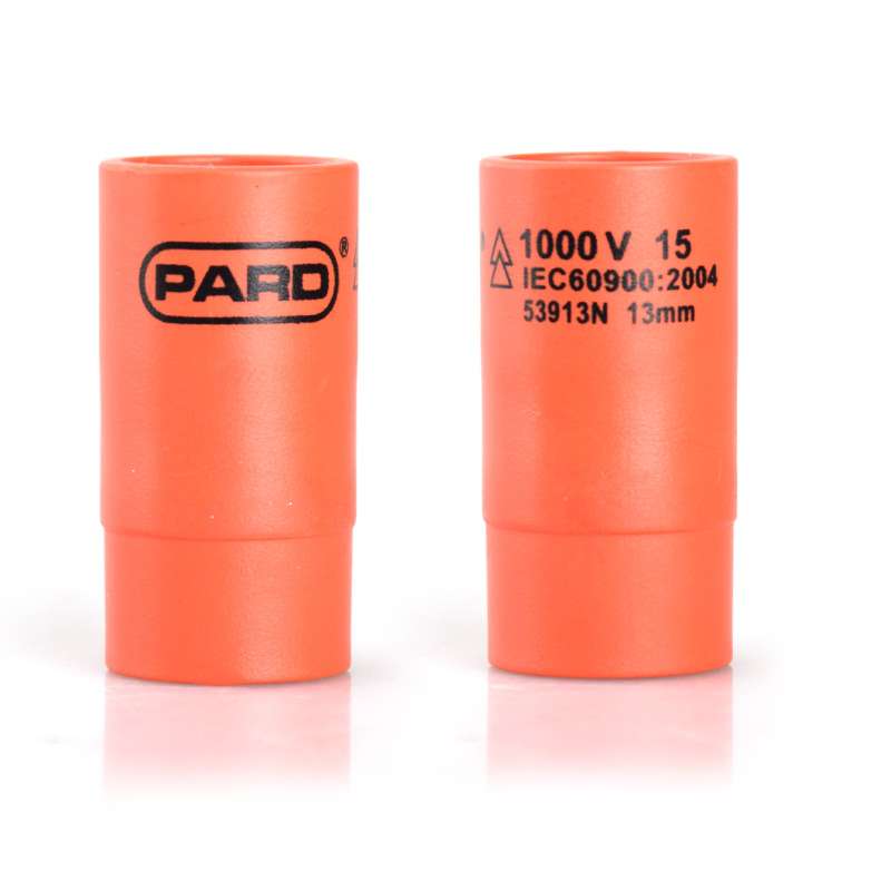 PARD进口1000V 3/8绝缘十二角套筒 套筒子6-19mm中飞IEC60900认证