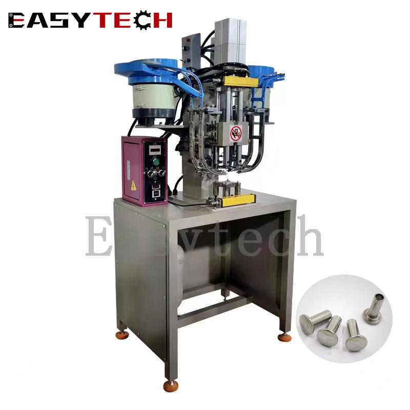 大型气压铆钉机梯子货架六工位铆接机气动压实心自动送钉铆接设备