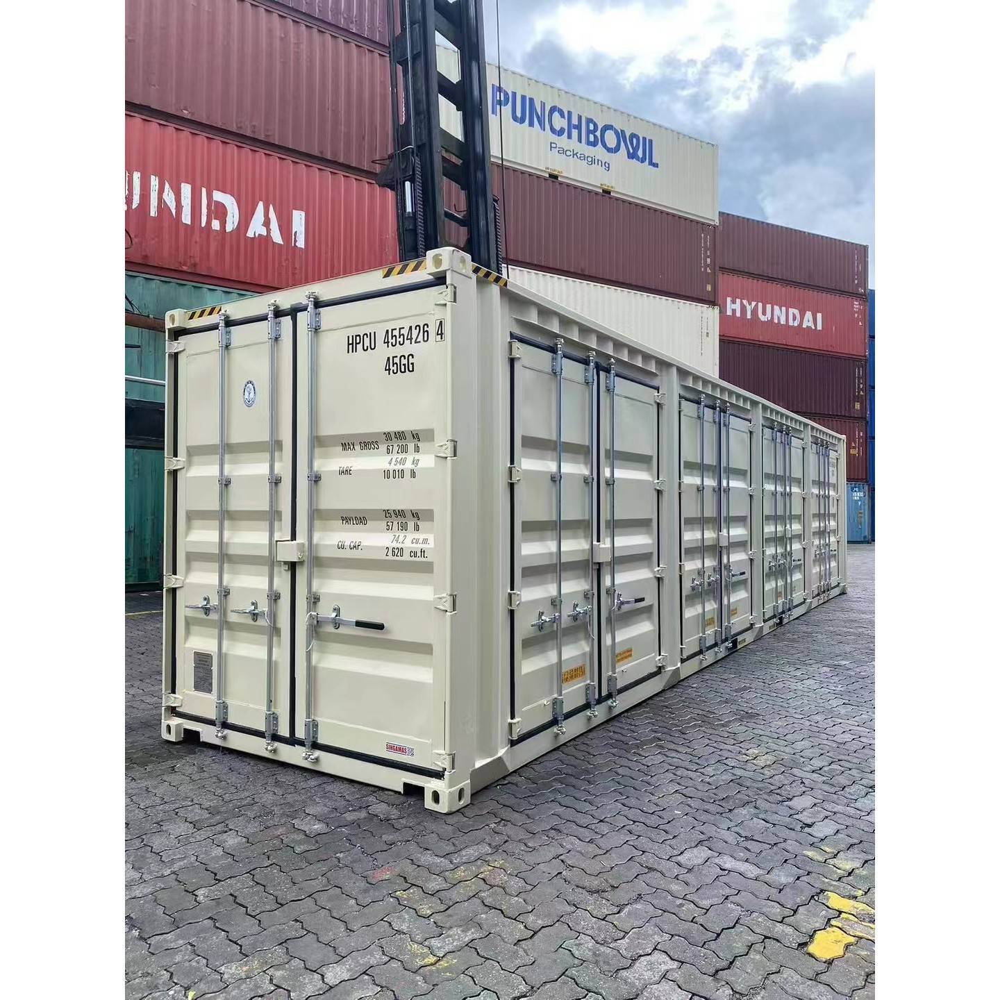 深圳特种集装箱40HCOS侧开门货柜 全新海运集装箱优惠出售 租赁