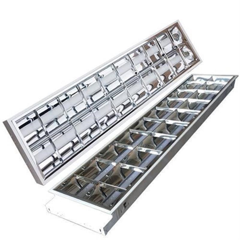 led格栅灯嵌入式32*126双管2*36w单管明装3001200石膏板日光灯盘