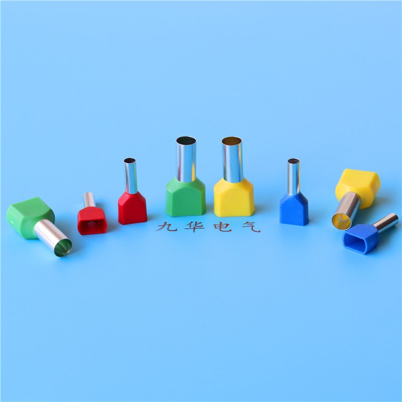 TE1012接线端子TE1008管形冷压接线鼻子TE1010针管状护套铜线耳