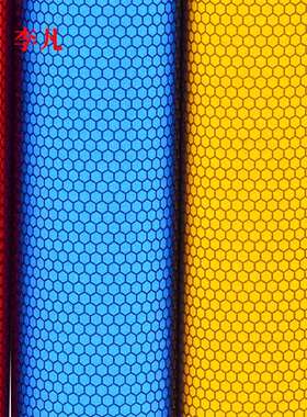 蜂窝状高反光膜EQV5到10年强膜标高牌膜刻膜公路字道路强反光贴