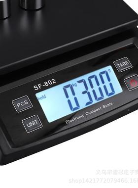 SF802电子秤家用子厨房SF802大3屏显秤示电子称0k电g食物秤烘焙台