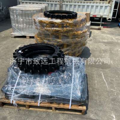 200履带支重导轮驱动齿引板轮20走0挖掘机履带链链行轮XZS涨紧