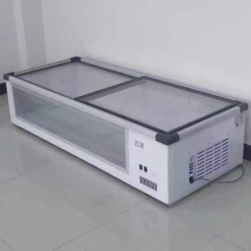 台式冷藏示柜烧烤TVJ炸串串卧保鲜冷冻小型式冰展柜三轮车摆冰摊