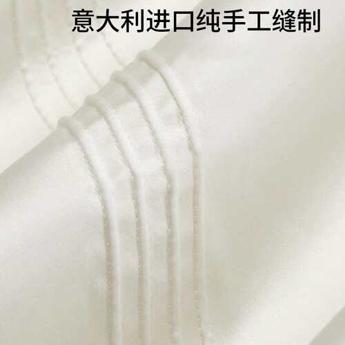 20S匹马四件套纯棉棉0轻奢床单床品色被套五星酒店床白上F98M89MT