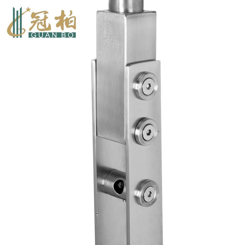 楼梯扶手栏杆 304不锈钢立柱家用室户外别墅网红阳台玻璃护栏配件