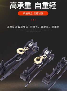 虎头式紧线紧RWQ器老虎钳钳拉线器拉紧器大棚钢丝绳葡萄架紧线线