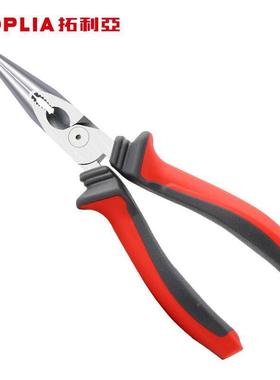 拓利亚（TOPL头IA）德式省力钳尖UZA嘴钳8功英寸多能尖子尖咀手工