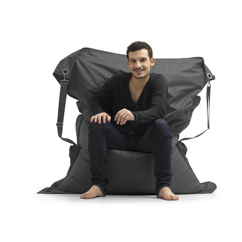 豆袋懒人沙形发长室方PVC防水沙发小134-BB户型阳台卧休小闲躺椅