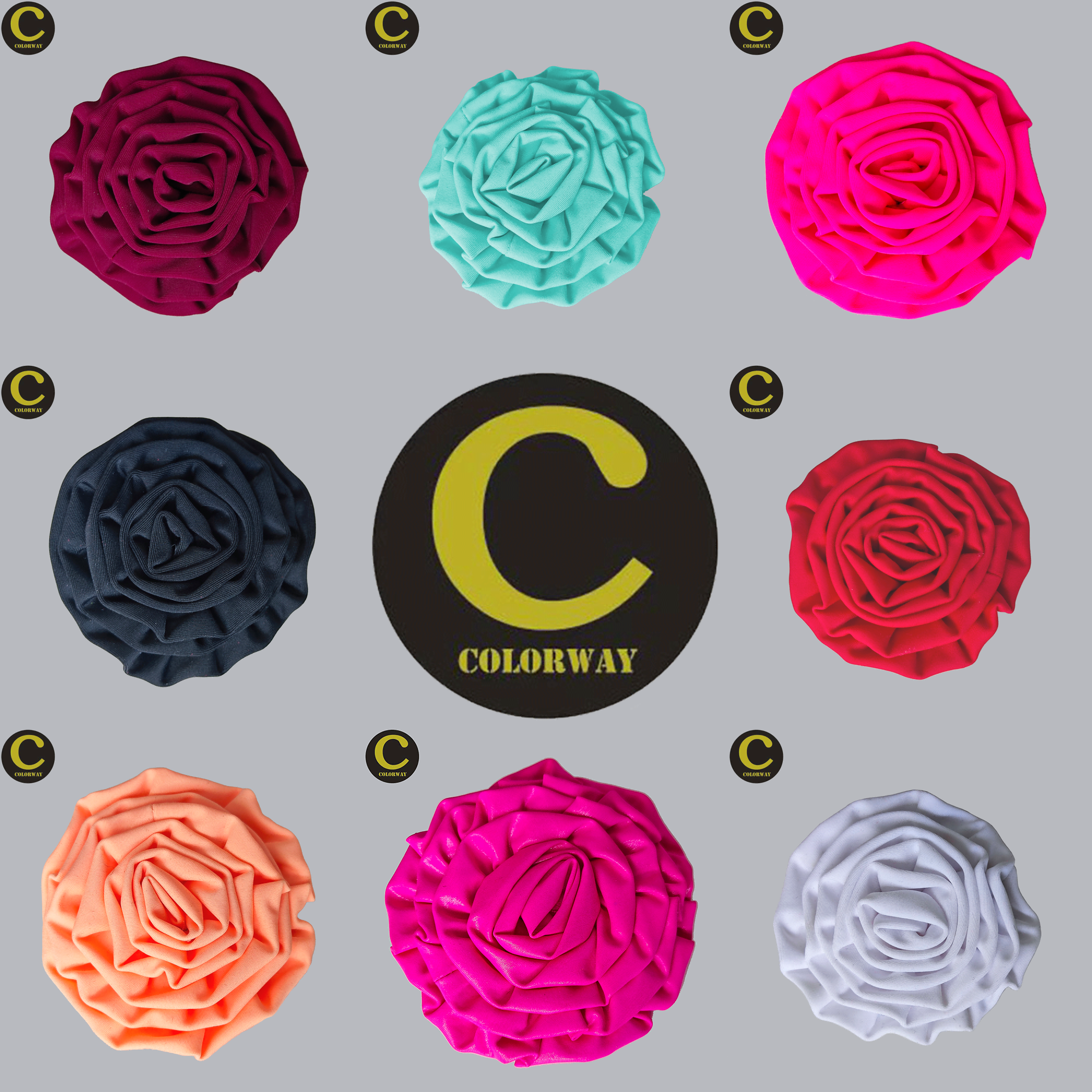 Colorway国标舞头花拉丁舞配饰