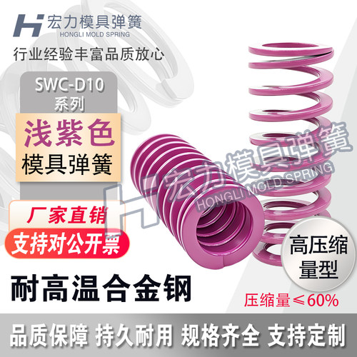 MI思米矩形螺旋弹簧SWC10-10/15/20/25/30/35/40/45/50/55/60/65
