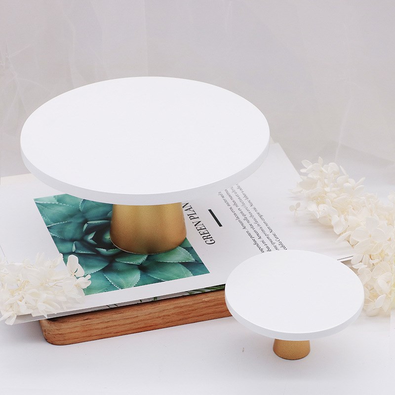 北欧极简白色首饰展示盘戒指项链架冷色调珠宝收纳板高低橱窗陈列