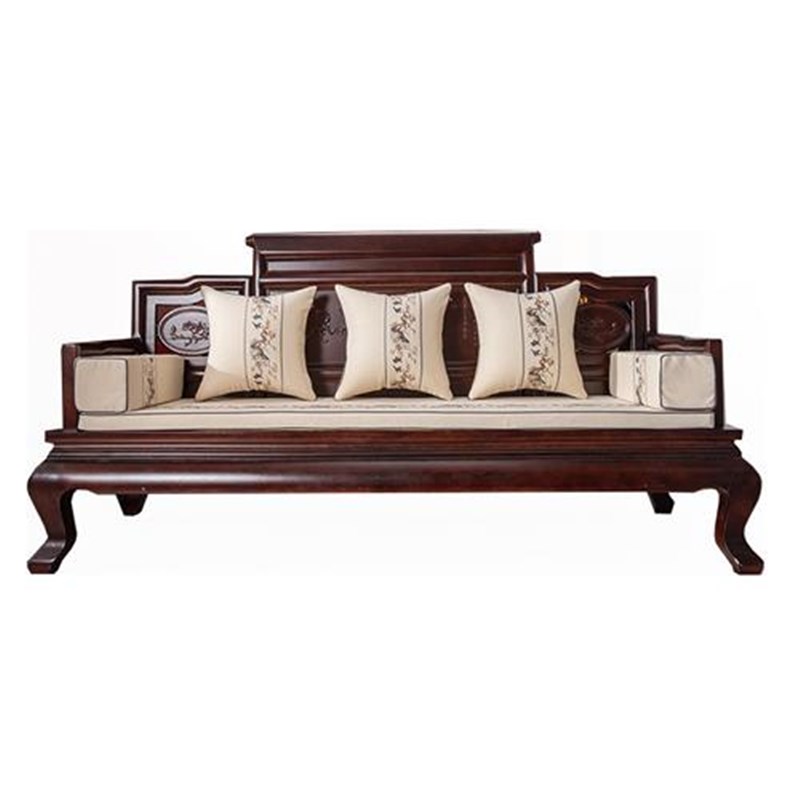 红木沙发坐垫新中式实木沙发垫罩套家具罗汉床椅子乳胶海绵垫防滑