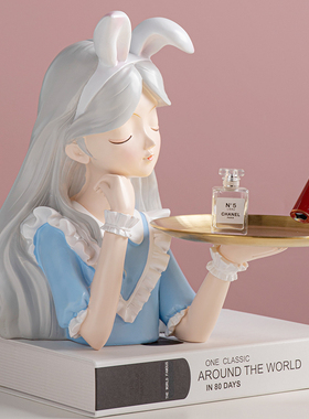 入户玄关钥匙收纳托盘女孩客厅摆件家居装饰品送闺蜜女生乔迁礼物