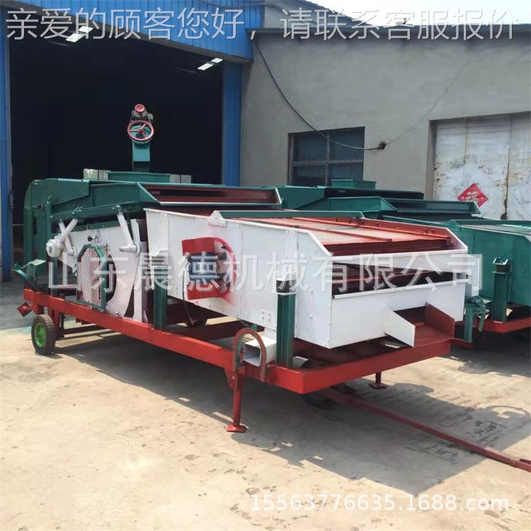 谷物去机石CD-小型-除杂 双层振动选玉米小麦筛机 粮食净分离杂机