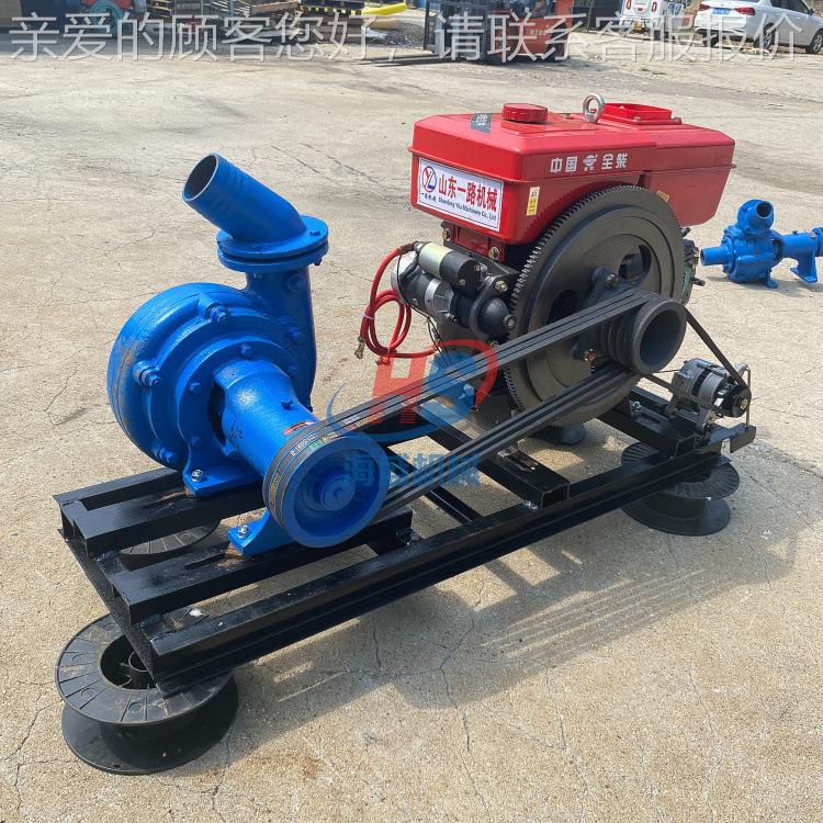 池铁塘清淤1千瓦电5机带动4寸抽沙泵铸加厚材UJV质不堵塞