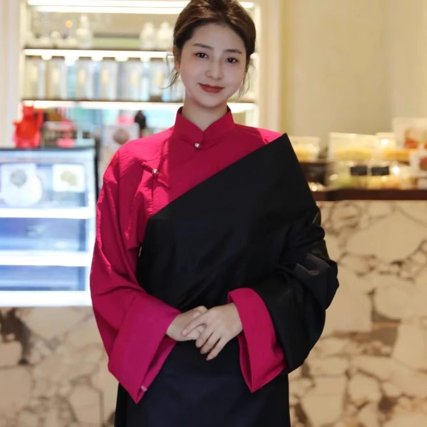 藏族风女士藏式衬衣宽袖衬衣