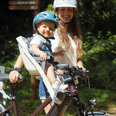 进口polisport前置儿童座椅快拆