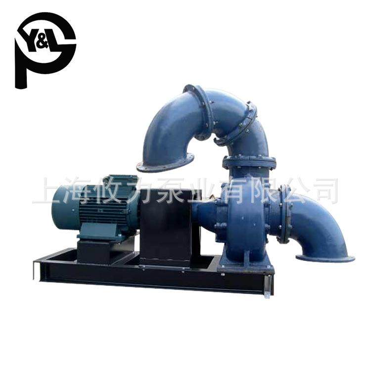 hw卧式柴油机混流泵 10寸200hw-8混流泵 大流量农田灌溉水泵