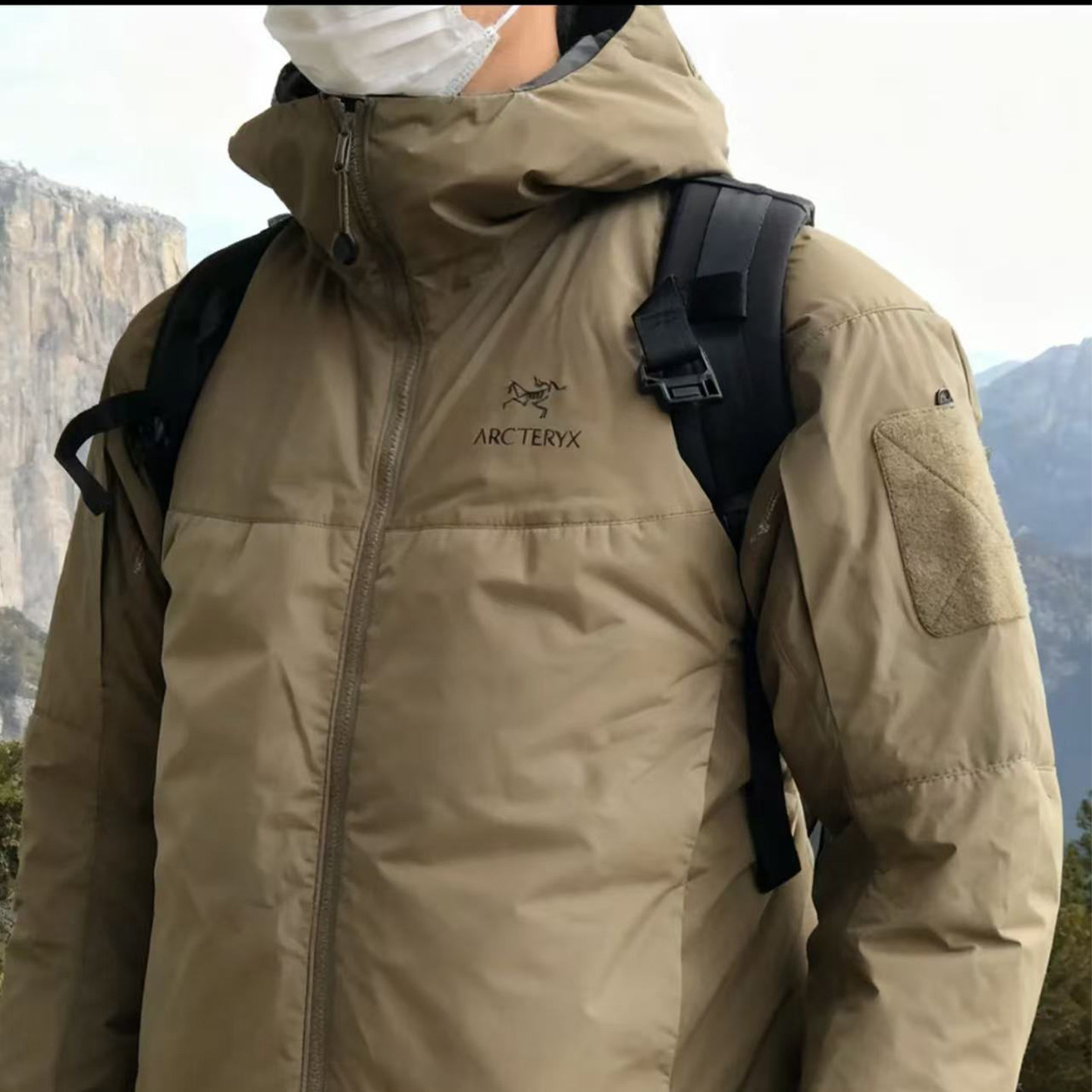正品现货始祖鸟阿童木军鸟棉服图片