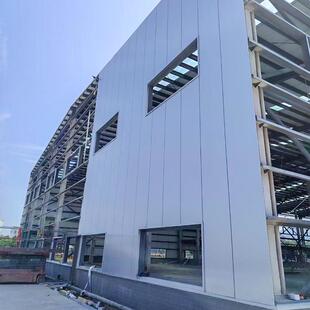 钢结厂建外墙饰面造工程速装钢构构公室房轻钢龙骨防火保温型外办