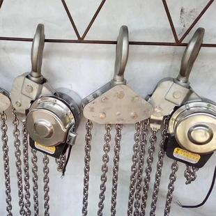 定制锈环链电动葫 不钢链条带跑车电 2T3吨小吊机芦重机1吨3米