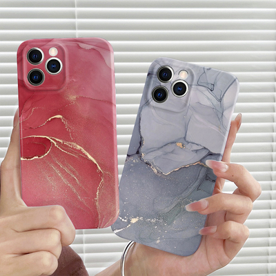 简约大理石商务适用苹果16手机壳iPhone16Promax菲林硬壳iPhone15 Plus保护套网红男女iphone14Promax潮牌ins