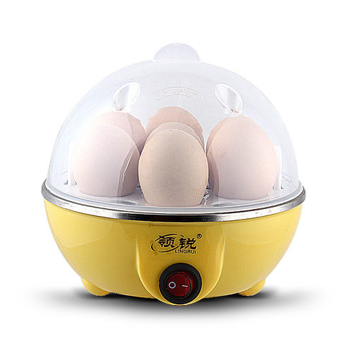 领锐多功能煮蛋器单层蒸蛋器电器煮鸡蛋家用egg boiler110V
