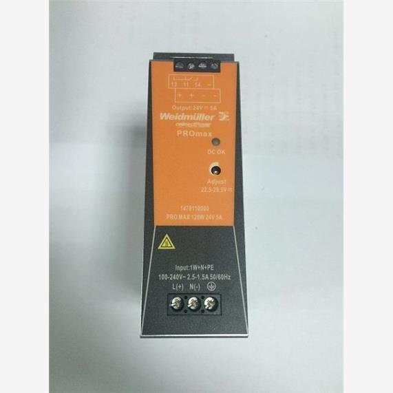 全新原装正品魏德米勒开关电源PRO MAX 120W 24V 5A 1478110000