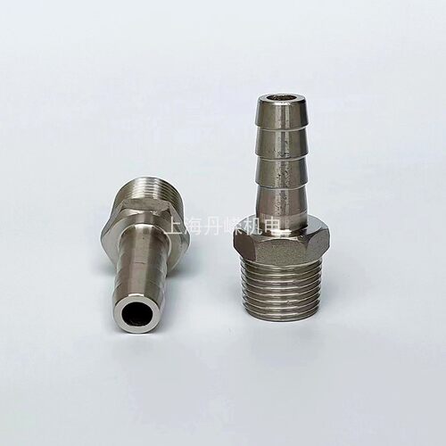 304不锈钢宝塔接头G1/2  G螺纹外丝 4分 DN15 6~25MM皮管水管接头