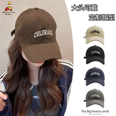 稻草人棒球帽女鸭舌帽男