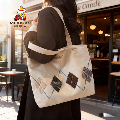 稻草人韩系新款冬季单肩包