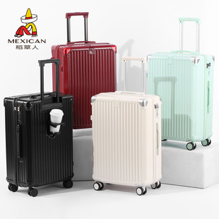 稻草人大容量行李箱旅行箱女皮箱24拉杆箱20寸登机箱子男28密码箱