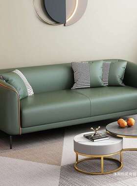 发小户出租屋客沙厅简约现代公耐用双人小沙发MDF三型人位寓卧室