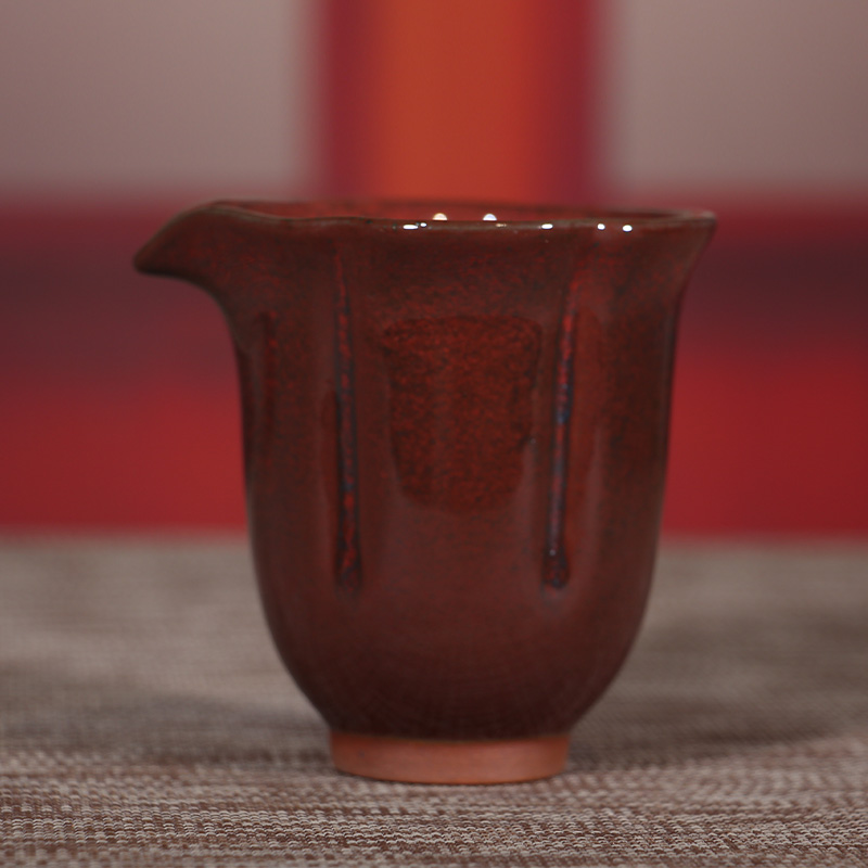 钧瓷茶具李亚洲大师卢钧釉公道杯陶瓷功夫茶具茶杯泡茶杯分茶器