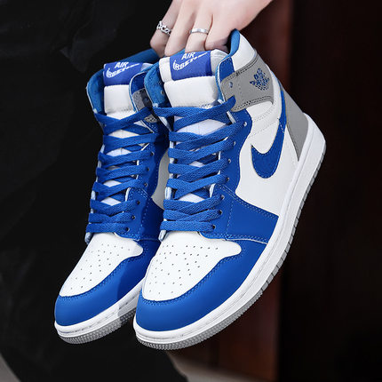 耐正品空军一号NKaj男鞋高帮黑绿脚趾dunk黑白熊猫sb板鞋aj1倒钩