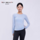 t恤训练瑜伽跑步衣服运动上衣打底衫 Tea Beauty初秋健身服女长袖