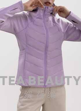 Tea Beauty缇蓓缔 N80557羽绒服带帽修身款外套秋冬新品短款潮牌