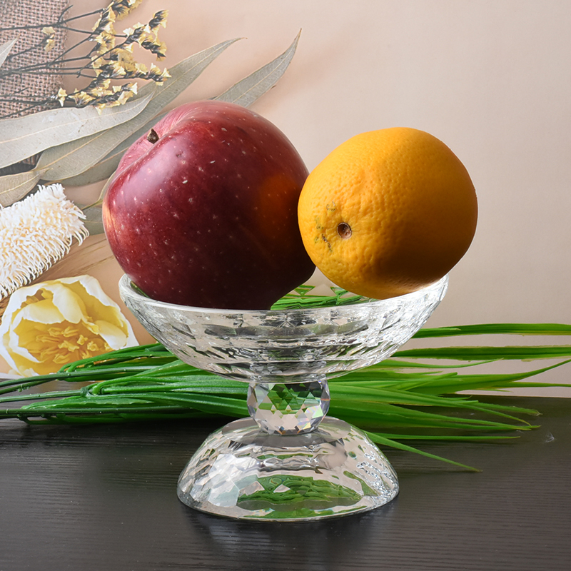 水晶果盘托盘供盘糖果盘