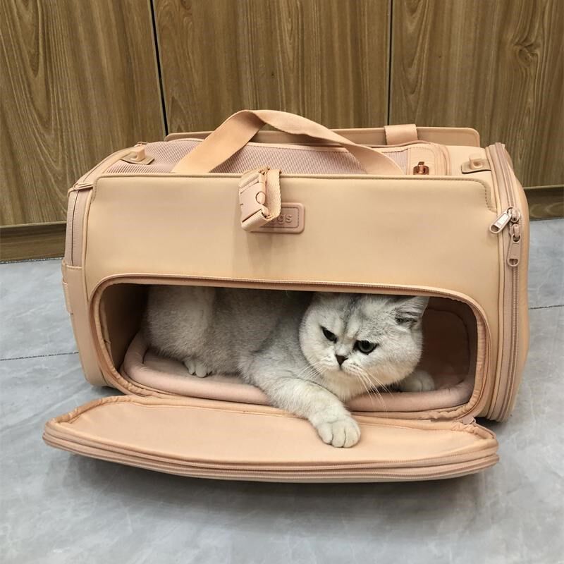 牛货!高端猫包外出便携狗包透气时尚猫咪外带背包宠物包航空狗包