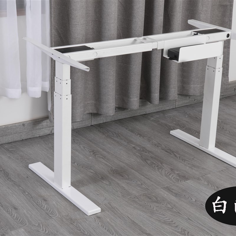 站立式电脑桌书桌办公支架智能可调节自动电动升降桌台式桌子家用