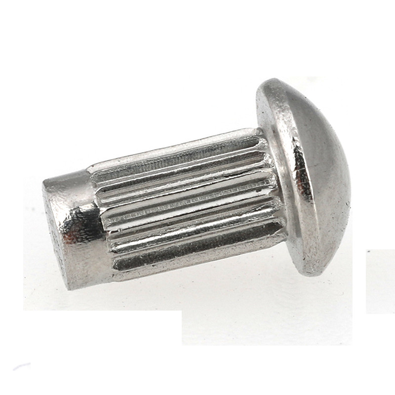 GB827不锈钢304标牌铆钉铝滚花铭牌铜铆钉商标实心M2M2.5M3M4M5mm