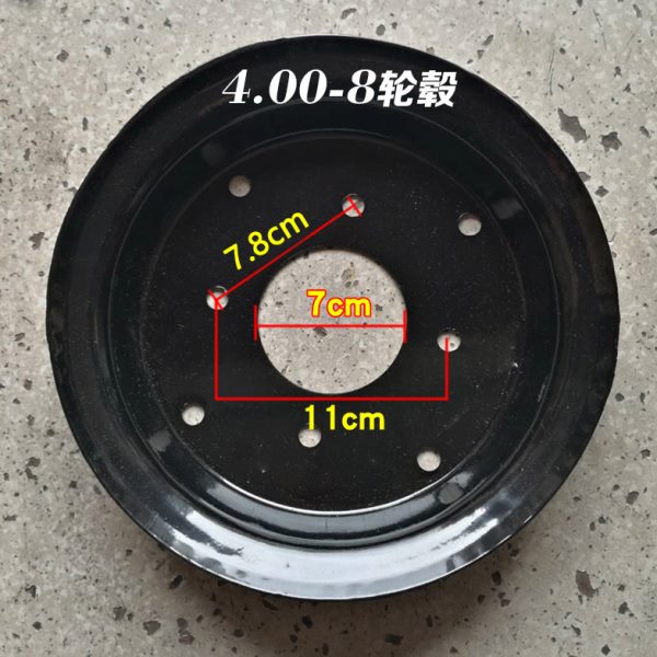 26-轮毂盆钢轴连8六微耕机接轴轴轴0方轴外0432钢圈.