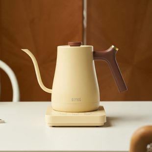 高级家用煮水壶细嘴烧水壶插电泡茶咖啡壶不锈钢专用口感长手冲壶