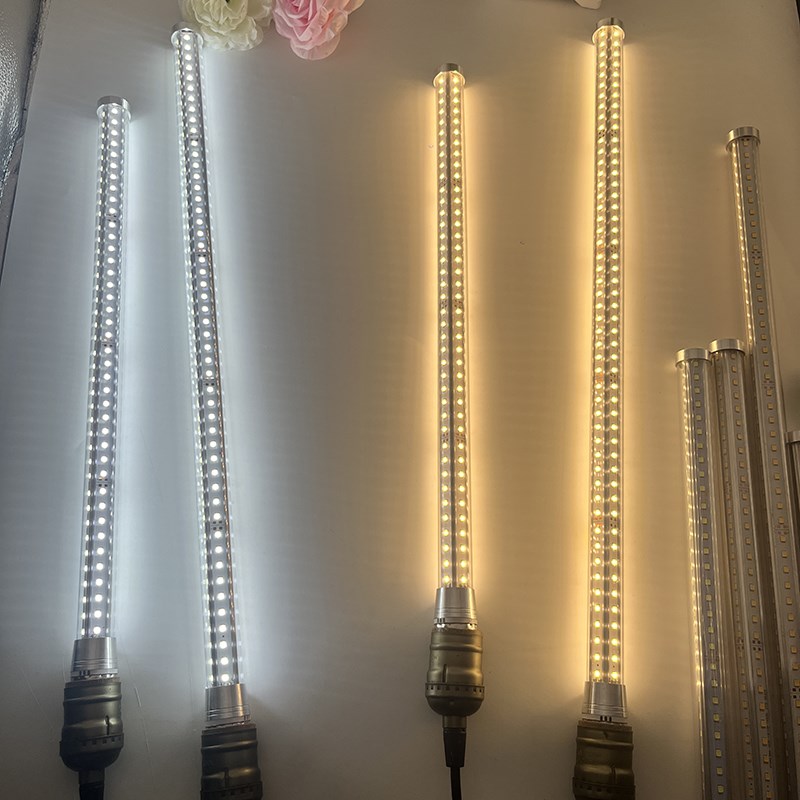 长条玉米LED灯泡条型餐吊壁灯玻璃罩超亮电灯泡E27庭院阳台观景灯