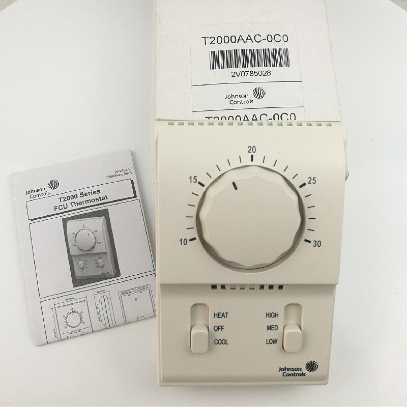 江森温控器 T2000AAC-0C0冷暖机械式温控器 风机盘管温控器