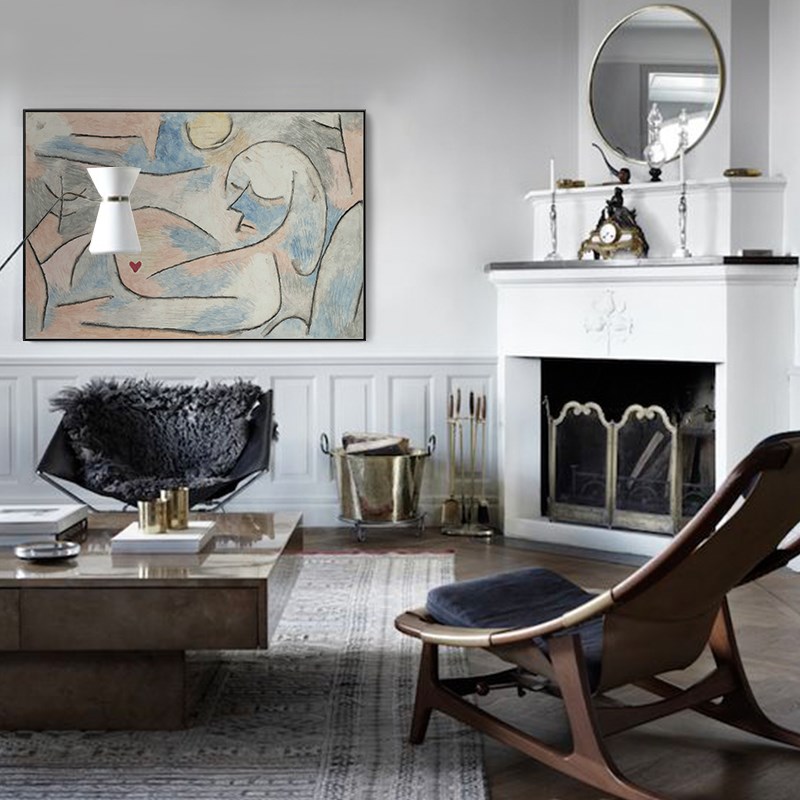 放卧室棒极了抽象装饰画定制油画横版艺术挂画客厅背景墙壁画