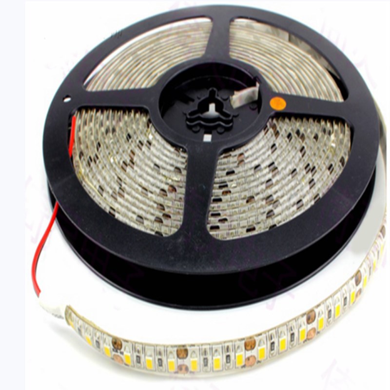 led灯带12v展柜4000k高亮2835灯条120灯珠8mm防水24v灯箱窄板5mm