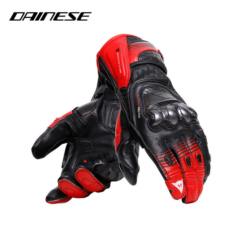 DAINESE/丹尼斯 FIERO METAL高防护赛道骑行手套摩托车四季长款男